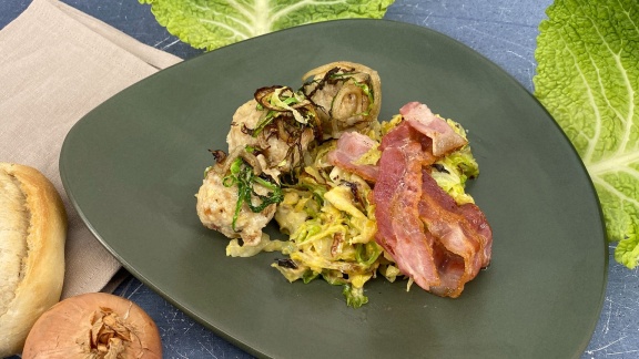 Ard-buffet - Rezept: Speckknödel Mit Rahmwirsing