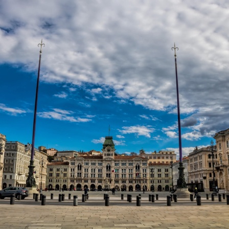 Piazza Unità Triest, Italien