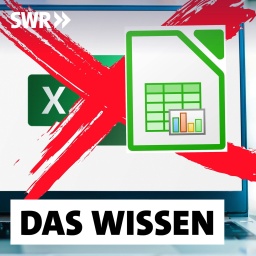 Auf einem Computer-Bildschirm ist das Icon von MS Office Excel durchgestrichen und durch das Icon von LibreOffice Calc ersetzt: Software im Abomodell ist teuer und die Daten liegen in der Cloud. Erste Behörden wollen sich aus dieser Abhängigkeit lösen und setzen auf freie Software.