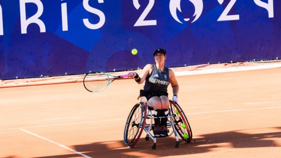 Sportschau Paralympics 2024 - Para-tennis - Die Zusammenfassung Der Partie Von Katharina Krüger