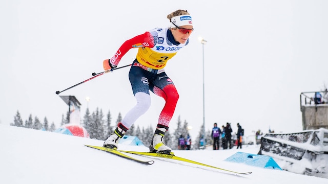Therese Johaug in Davos