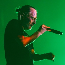 Thom Yorke von Radiohead. | Bild: picture alliance/AP Images | Robb Cohen