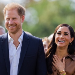 Prinz Harry, Herzog von Sussex, und seine Frau Meghan, Herzogin von Sussex