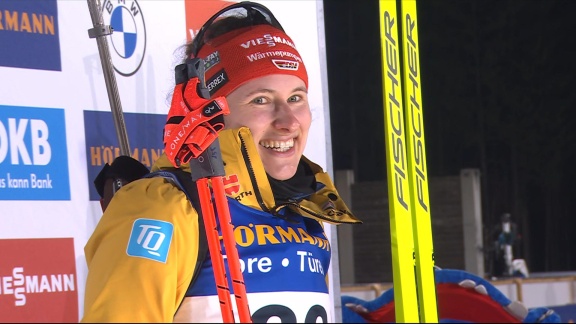 Sportschau Wintersport - Das Einzelrennen Der Frauen - Die Siegerehrung