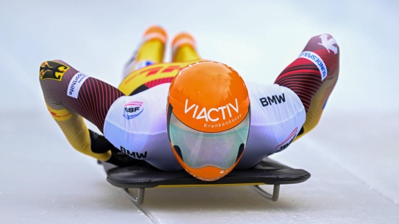 Sportschau Wintersport - Skeleton In Lillehammer - Die Zusammenfassung