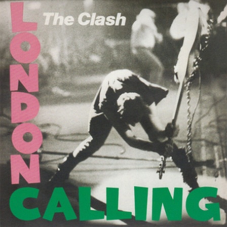 Das Plattencover des The Clash Albums &#034;London Calling&#034;.