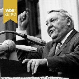 Ludwig Erhard bei einer Rede im Jahr 1965