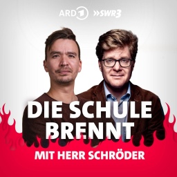 Johannes Schröder und Bob Blume hinter Flammen