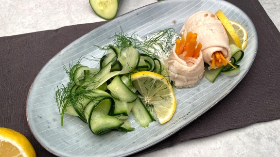 Ard-buffet - Rezept: Rollmops Von Der Forelle Mit Gurkensalat