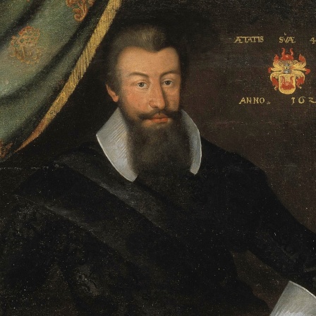 Der schwedische Politiker Axel Oxenstierna, der maßgeblich am 30-jährigen Krieg beteiligt war. Gemälde 1626, Öl auf Leinwand, Stockholm Nationalmuseum.