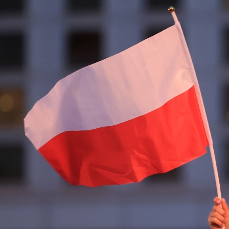 Polnische Flagge