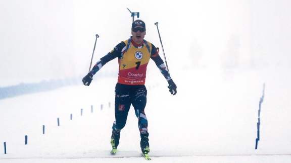 Sportschau - Johannes Thingnes Bö Wird Sprint-weltmeister