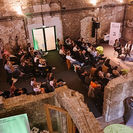 "Wissen unplugged" am 29. April 2025 in der Hörsaal-Ruine in Berlin