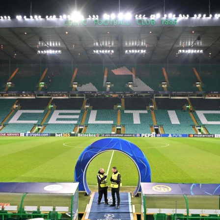 Celtic Park, das berühmte Stadion von Celtic Glasgow