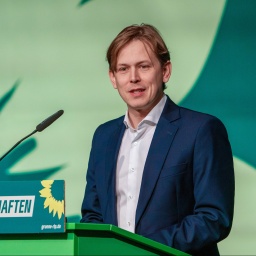 Der stellvertretende Bundesvorsitzende von Bündnis 90/Die Grünen, Heiko Knopf, spricht