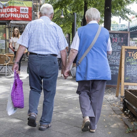 Senioren-Paar in Berlin