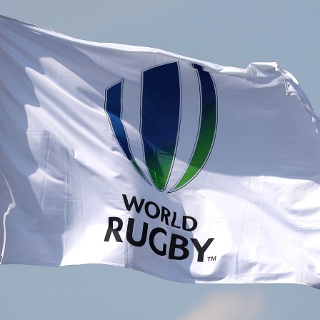 Die Fahne von World Rugby