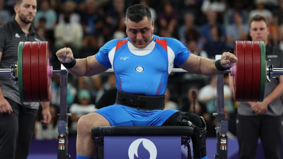 Sportschau Paralympics 2024 - Hadi Darvish Stemmt Mehr Als Gewichte