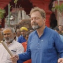 Dr. Philipp Ackermann, der deutsche Botschafter in Indien, tanzt Naatu Naatu 