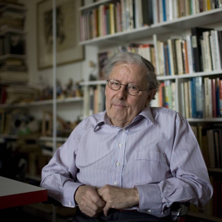 Verleger Klaus Wagenbach in Berlin. 1964 gründete der ehemalige Fischer-Lektor Klaus Wagenbach den Wagenbach-Verlag in Berlin.