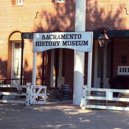 Das historische Museum in Sacramento