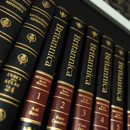 Buchausgabe der "Encyclopaedia Britannica"