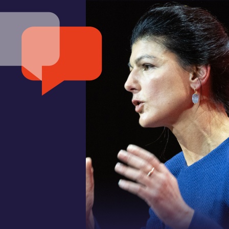 Sahra Wagenknecht (BSW) spricht auf dem Bundesparteitag