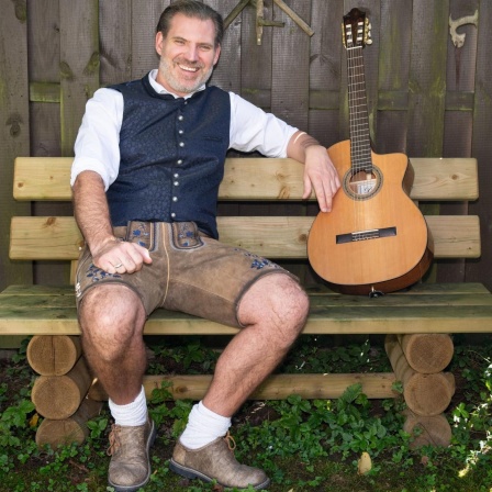 Musikkabarettist Thomas Mayer alias "Vogelmayer"