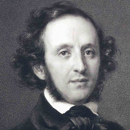 Porträt Felix Mendelssohn Bartholdy.