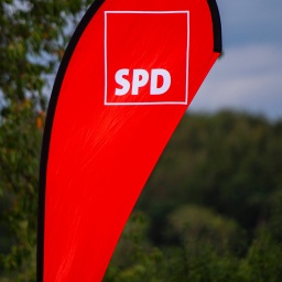 Fahne der SPD.