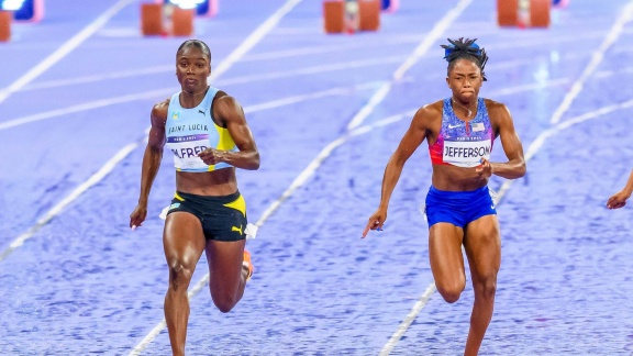 Sportschau Olympia 2024 - Leichtathletik: Das Finale über 100 Meter