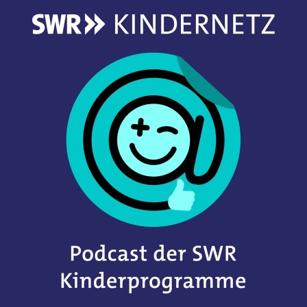 Das Logo SWR Kindernetz mit der Textzeile &#034;Podcast der SWR Kinderprogramme&#034;