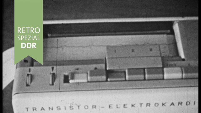 Großaufnahme Gerät Transistor-Elektrokardiograph