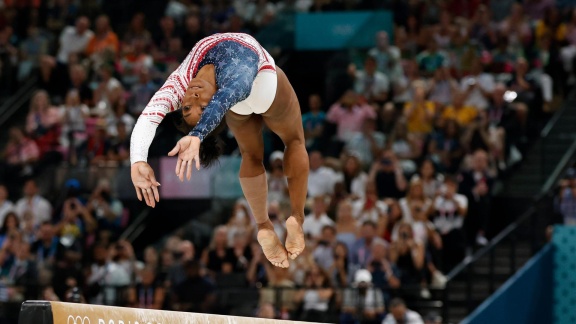 Sportschau Olympia 2024 - Mannschaft Turnen (f) - Alle übungen Von Simone Biles