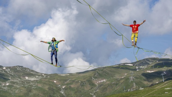 Sportschau - Deutscher Doppelsieg Bei Highline-wm