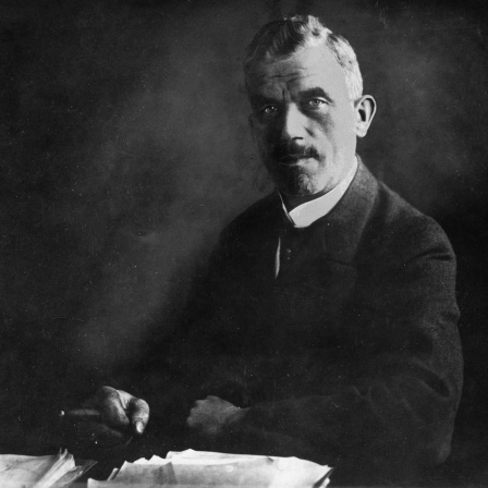 Ludwig Dürr (1878 - 1956), Luftschiffkonstrukteur bei der Zeppelin-Gesellschaft), Foto um 1925