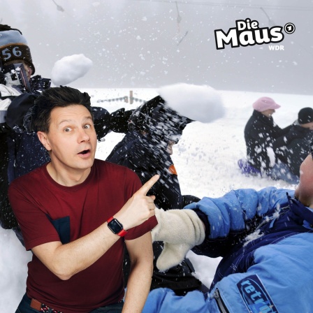 Themenbild Maus zum Hören: Andre im Schnee