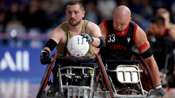 Sportschau Paralympics 2024 - Rollstuhl-rugby: Deutschland Gegen Kanada - Die Zusammenfassung