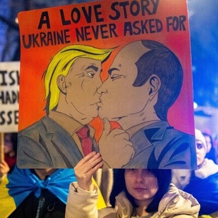 Proteste gegen Donald Trump und Wladimir Putin 2025