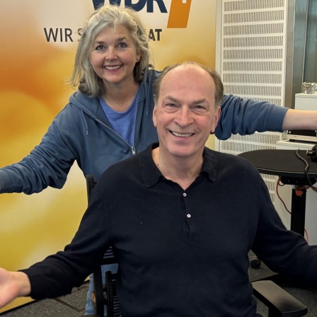 Herbert Knaup mit Heike Knispel