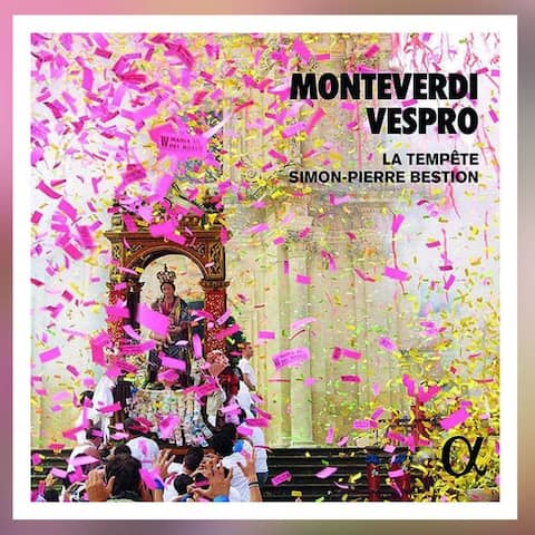 CD-Cover: Claudio Monteverdi: Vespro della beata vergine