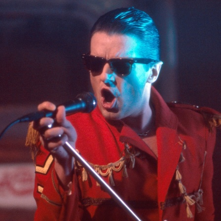 Falco bei Auftritt in der Musiksendung "Formel Eins"