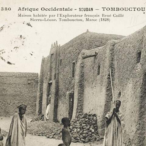 Timbuktu, das Haus des Entdeckers Rene Caille 1828