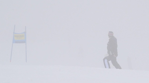 Sportschau - Super-g In Gröden Wegen Zu Viel Nebel Abgesagt