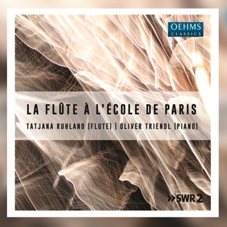 CD-Cover: Tatjana Ruhland, Oliver Triendl; La Flûte à L’École de Paris