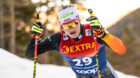 Sportschau Wintersport - Langlauf Der Frauen In Toblach - Re-live