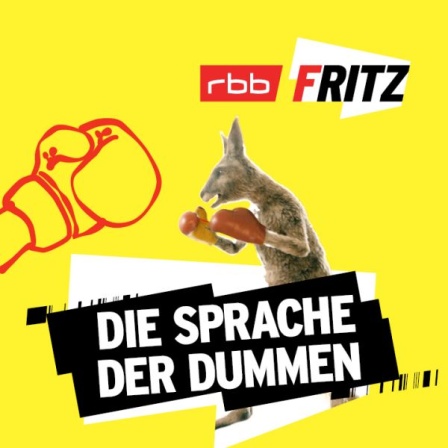 Das Känguru mit Boxhandschuhen (Grafik: Lena Dickmann | finetype)