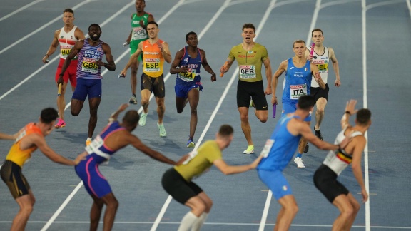 Sportschau - 4x400 M - Das Em-finale Der Männer