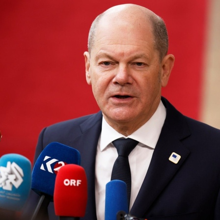 Olaf Scholz auf dem Atomgipfel in Brüssel 21.3.-22.3.2024
