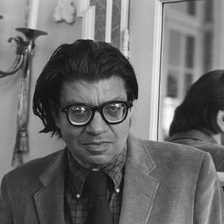 Der Komponist Morton Feldman, 12.1.1926 - 3.9.1987, US Komponist, Porträt,
